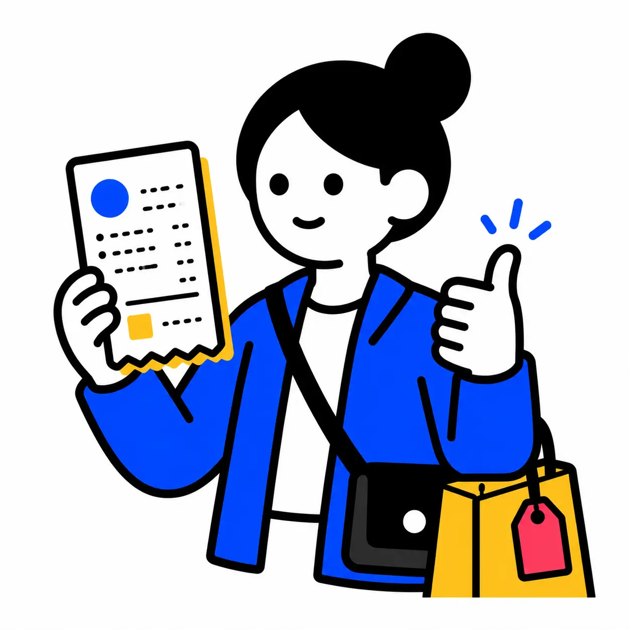 Traveler reviewing a clear Seoulve price card