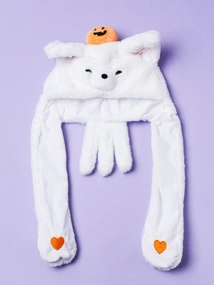 Daiso หมวกคูมิโฮหูขยับได้